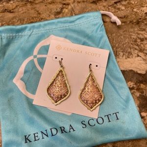 Kendra Scott Addie Earrings in Rose Gold Filigree